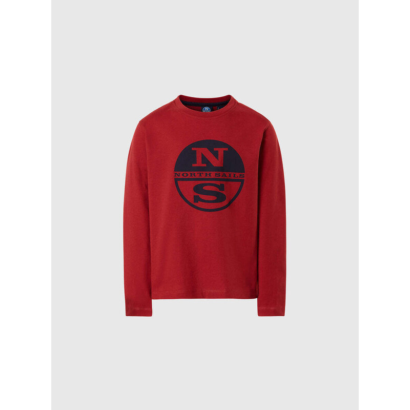 NORTH SAILS LS T-SHIRT WITH GRAPHIC