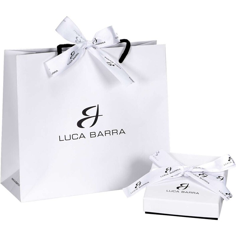 Collana donna gioielli Luca Barra stelle ck1546 con doppio filo e pendenti
