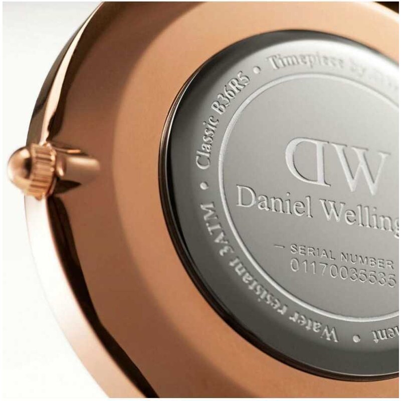 Orologio vintage nero Daniel Wellington classic DW00100007