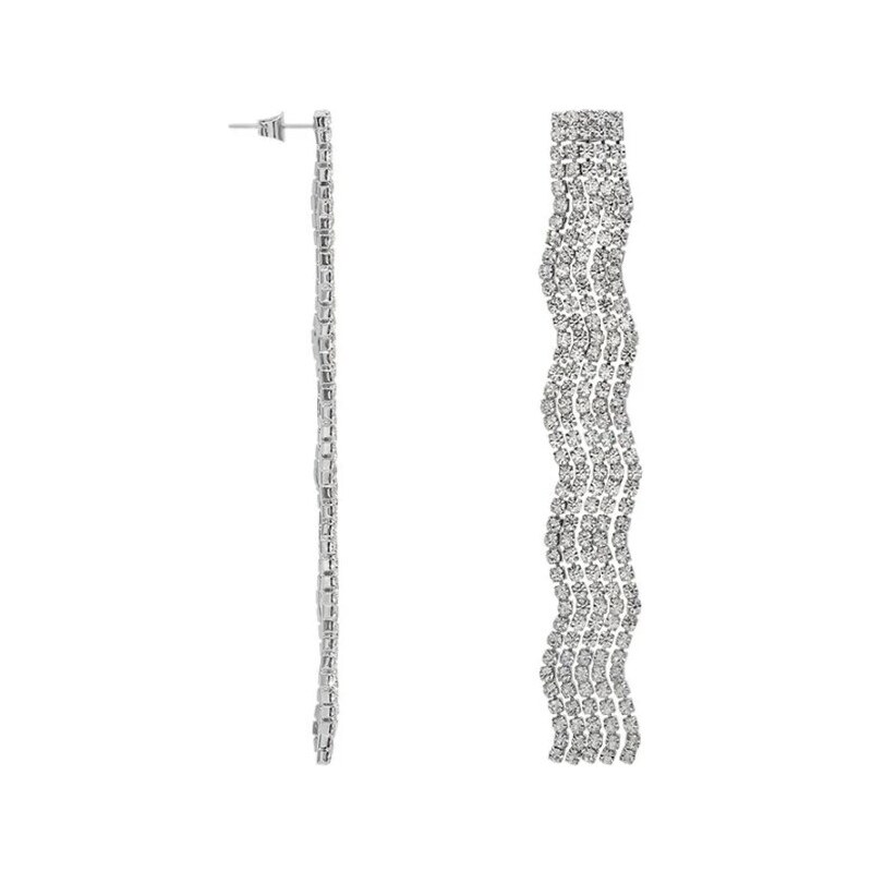 Stroili Orecchini pendenti romantic shine In metallo e cristalli 1683806