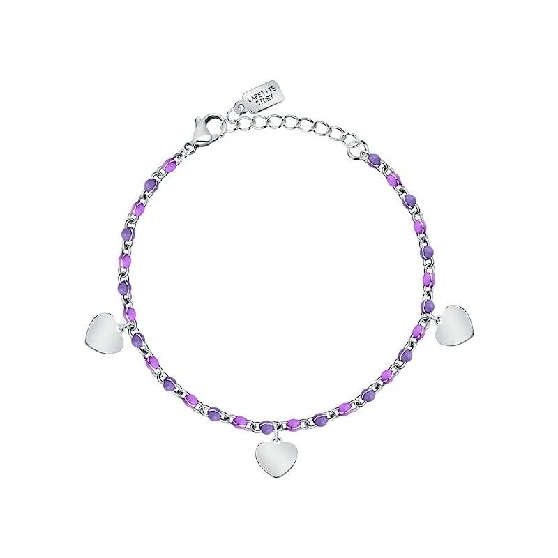 La Petite Story Bracciale da donna, Collezione Myself, in acciaio, cristalli - LPS05ARR20