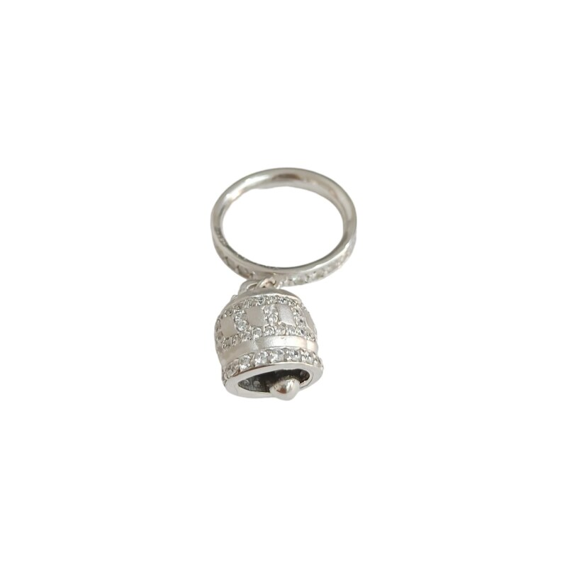 Anello donna campana capri zirconato in argento 925