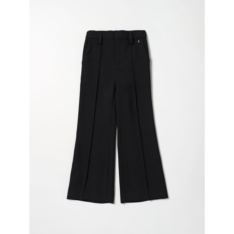 Pantaloni Eleganti Bambini Pantalone Bambina Chicco In Finta Pelle | Nero Con Tasche A Cuore Per Look Eleganti Tasche A Cuore Bambina - 3