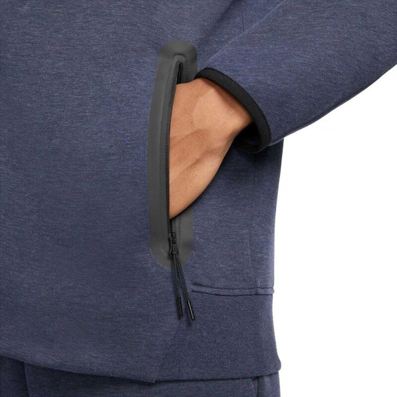 NIKE Felpa Tech Fleece Windrunner con zip e cappuccio