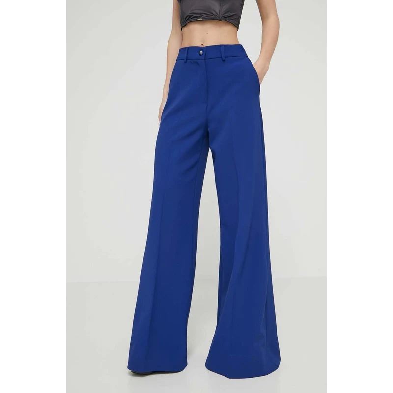 Blugirl Blumarine pantaloni donna colore blu - Stileo.it