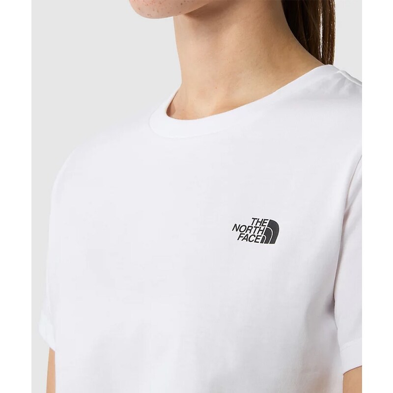 The North Face T-Shirt Simple Dome Bianca Donna