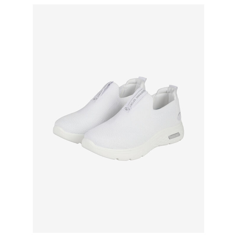 Solo Soprani Combo Sneakers Donna Comfort Slip On Basse Bianco Taglia 37