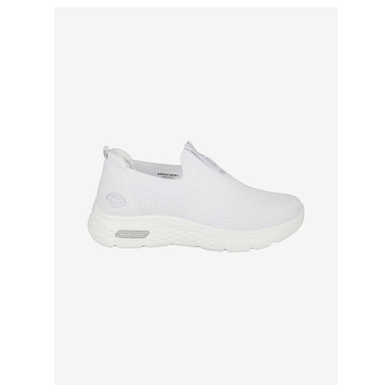 Solo Soprani Combo Sneakers Donna Comfort Slip On Basse Bianco Taglia 38