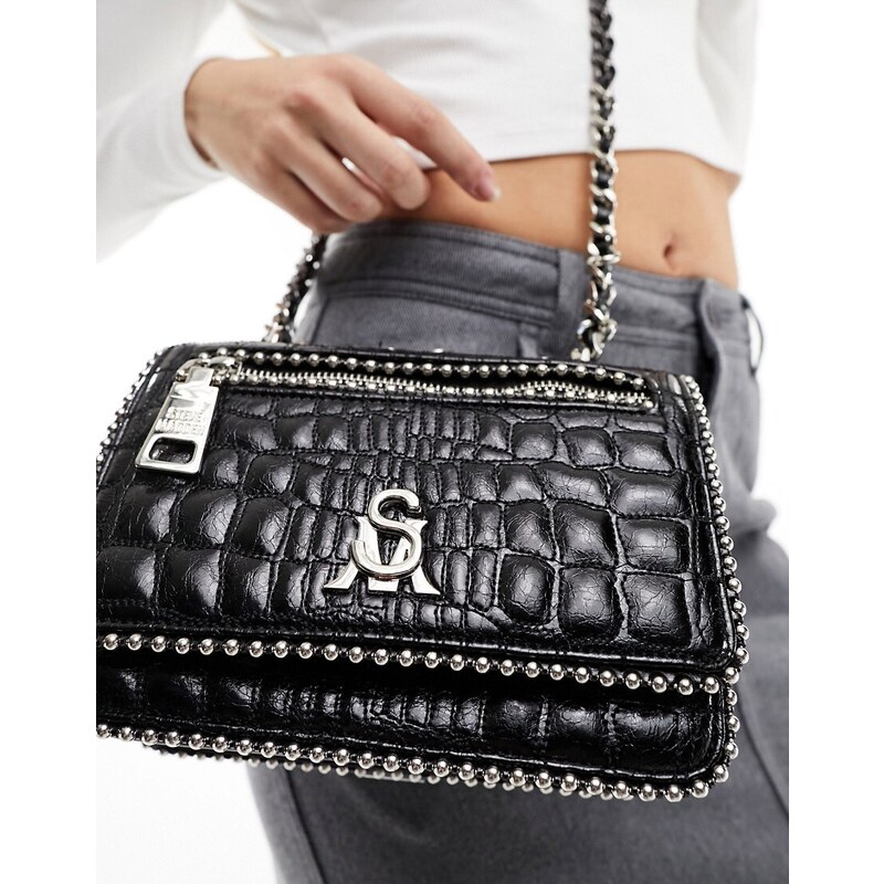 Steve Madden Borsa A Tracolla Bdali - Eco-pelle, Stile Sneaker Con Tasca Interna - 4