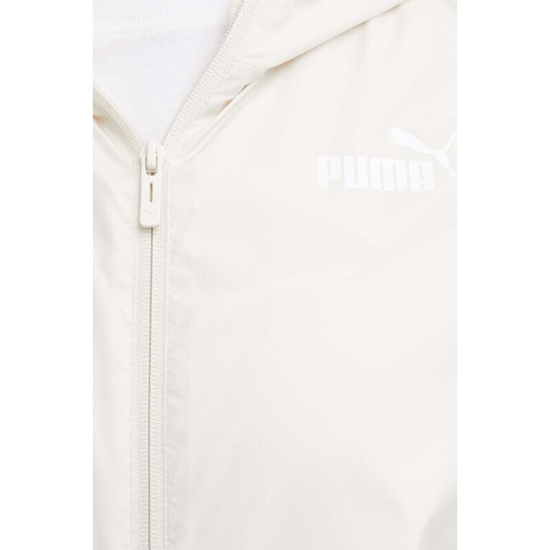 Puma giacca antivento Essentials Solid TERREXEssentials colore beige 79857