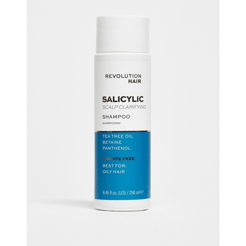 Revolution Hair - Shampoo purificante all'acido salicilico per capelli grassi 250 ml-Nessun colore