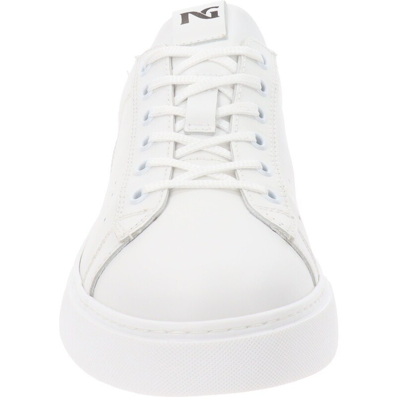 NeroGiardini Sneakers Uomo in Pelle Bianco