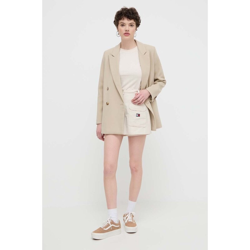 Tommy Jeans gonna-pantalone colore beige