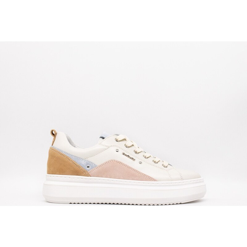 Nero Giardini E615140D Sneakers Donna – Suede E Pelle, Suola Memory DryGo!, Tacco 2,5 Cm, Made In Italy