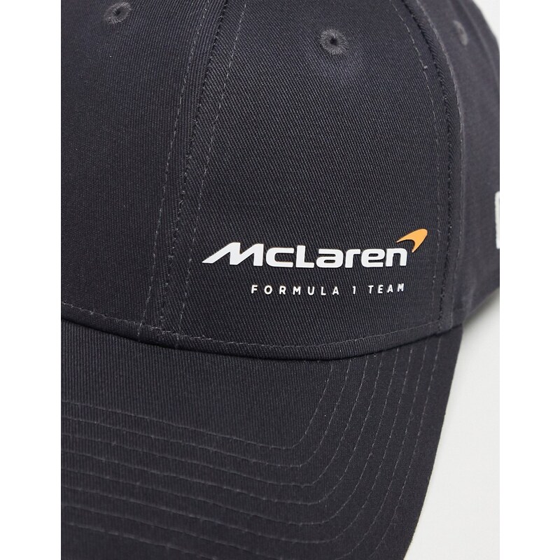 New Era - 9 Forty - Cappellino nero con scritta "McLaren"
