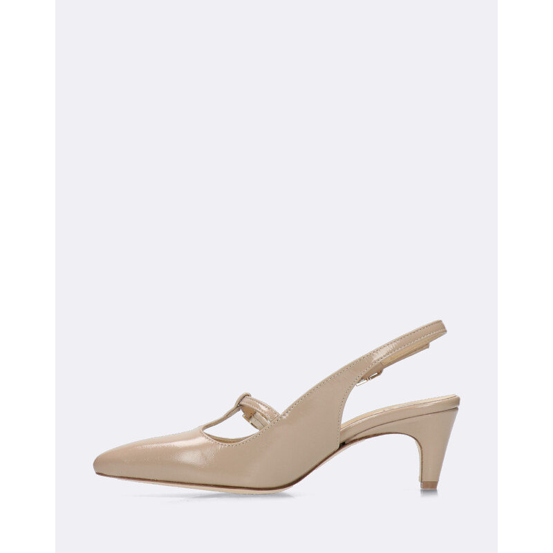 L'Arianna Decollete Slingback Lux Taupe