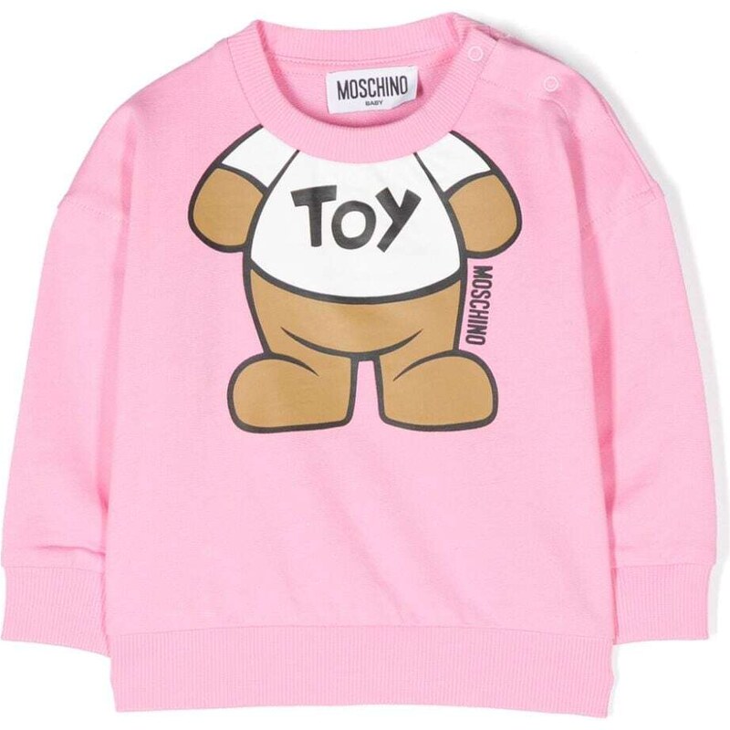 MOSCHINO KIDS Felpa rosa teddy bear Toy neonata