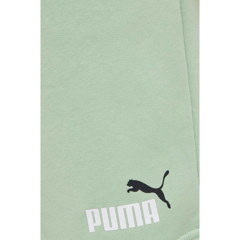 Puma pantaloncini uomo colore verde 676629