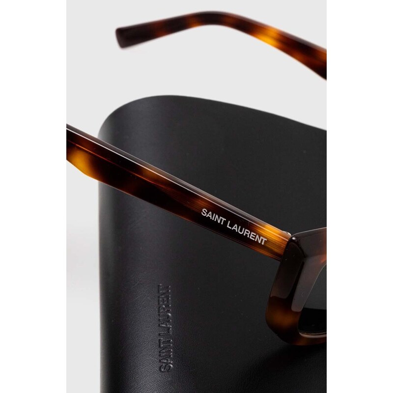 Saint Laurent occhiali da sole donna colore marrone SL 658
