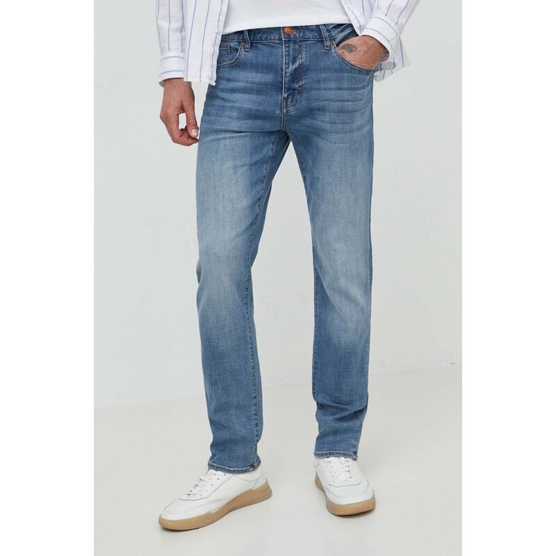 Armani Exchange jeans uomo colore blu 3DZJ13 Z1XBZ