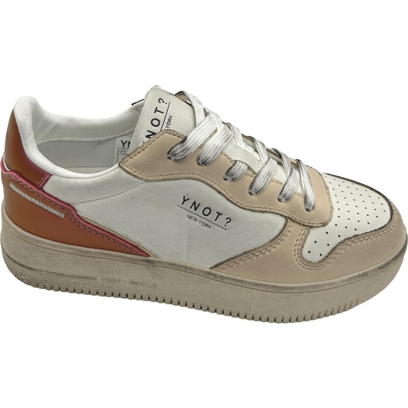 Sneakers donna YNOT? White Begonia - YNP4310 -