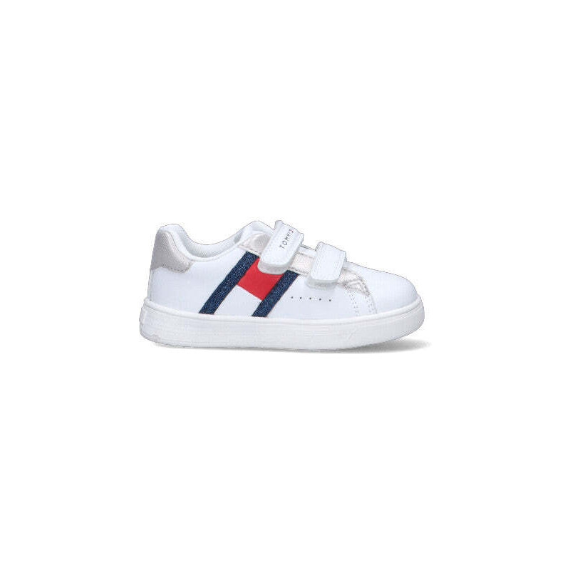 TOMMY HILFIGER SNEAKERS BAMBINA BIANCO SNEAKERS