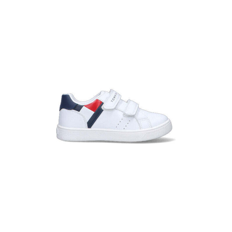 TOMMY HILFIGER SNEAKERS BAMBINO BIANCO SNEAKERS