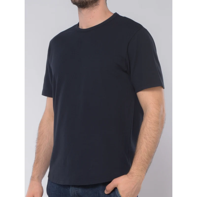 T-shirt Girocollo In Cotone Bianco Ottico - Foto 9