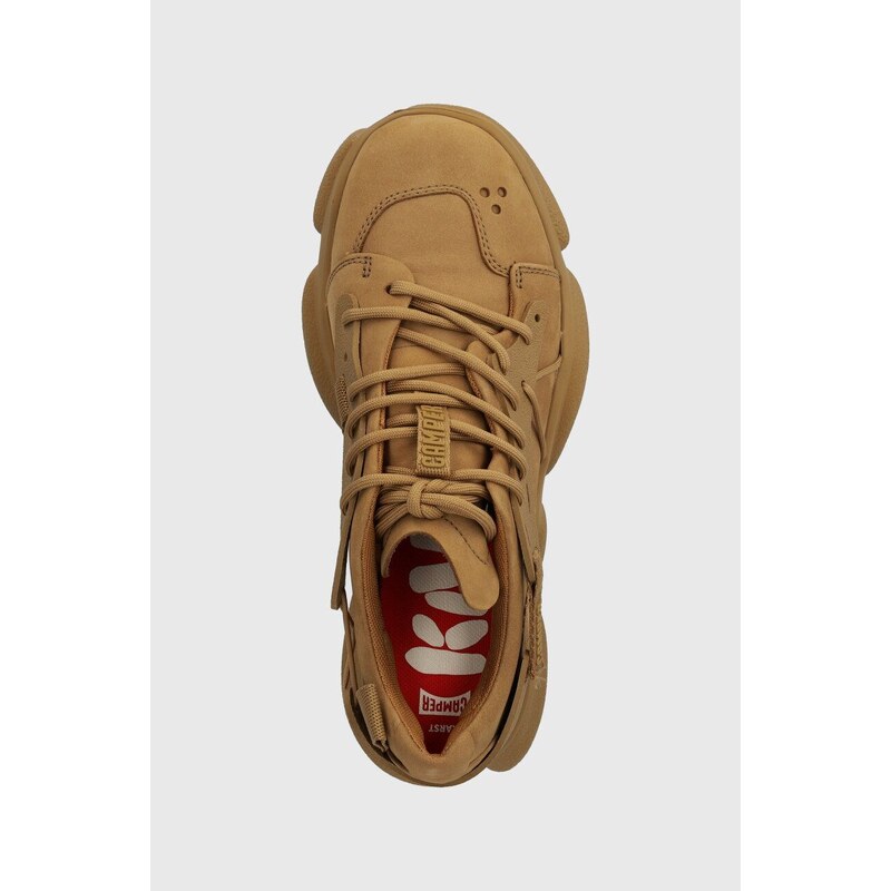 Camper scarpe da ginnastica in nubuck Karst colore beige K201439.016