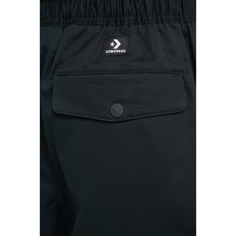 Converse pantaloncini in cotone colore nero