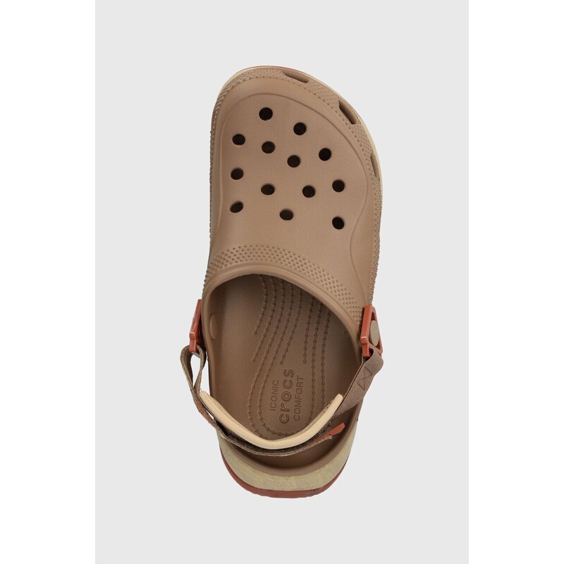 Crocs ciabatte slide Hiker High XCSP donna colore marrone 209643.2Q9