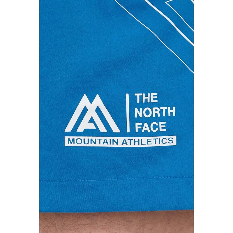 The North Face shorts sportivi Mountain Athletics uomo colore blu NF0A87JNXIT1