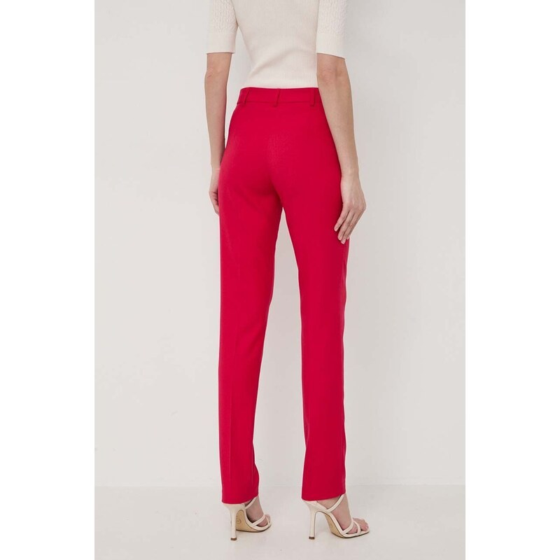 Morgan pantaloni donna colore rosa