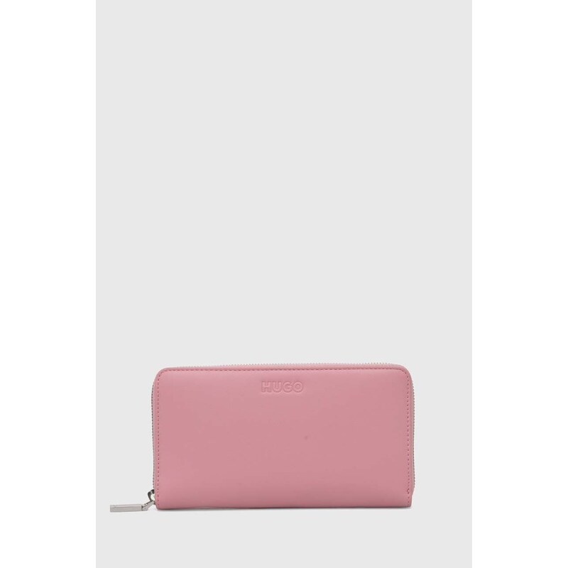 HUGO portafoglio donna colore rosa