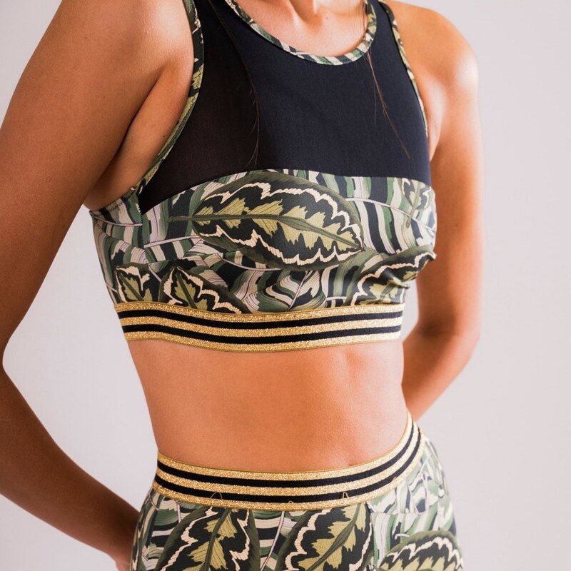Caramì Lingerie & Activewear Made in Italy Top Sport Jungle