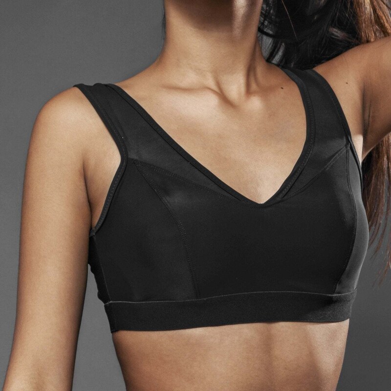 Caramì Lingerie & Activewear Made in Italy Top Sport Nero Olimpia