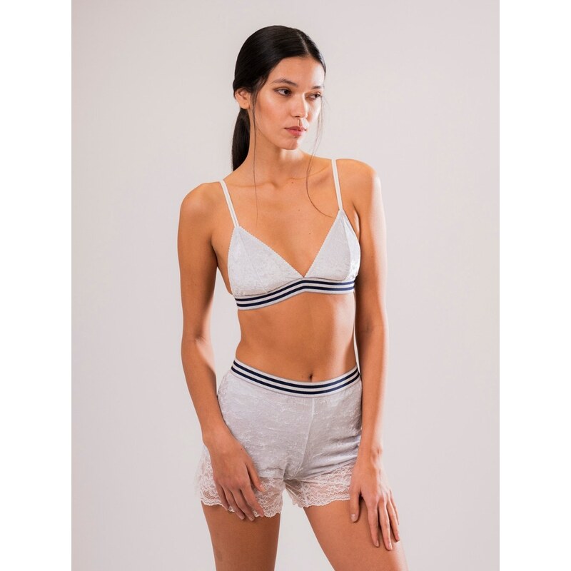 Caramì Lingerie & Activewear Made in Italy Shorts Velluto Grigio