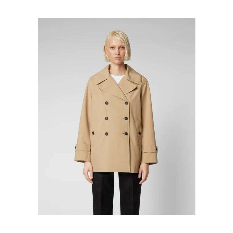 SAVE THE DUCK Trench Impermeabile Sofi Beige