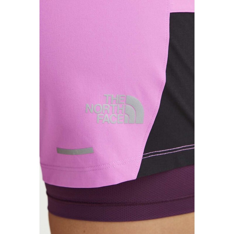 The North Face shorts sportivi donna colore violetto NF0A7SXRUHO1