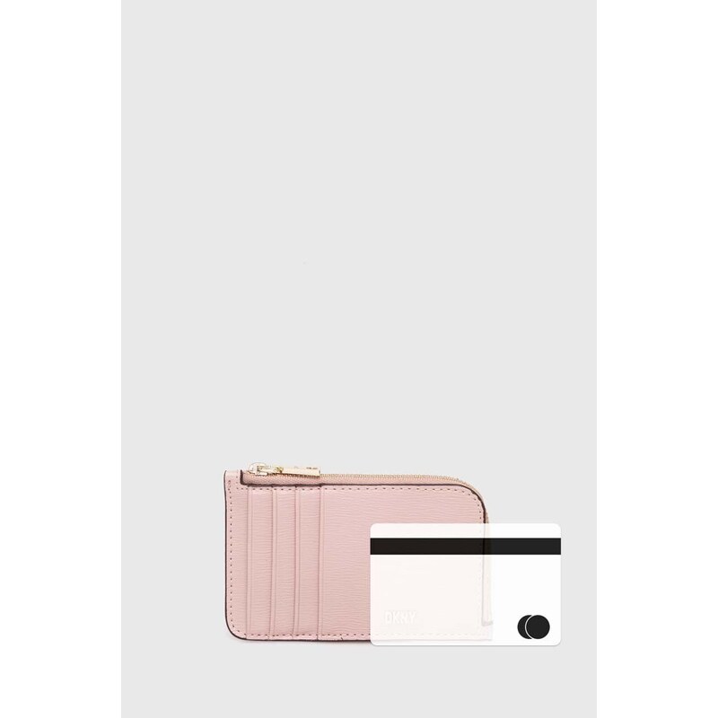 Dkny portafoglio donna colore rosa R4113C94