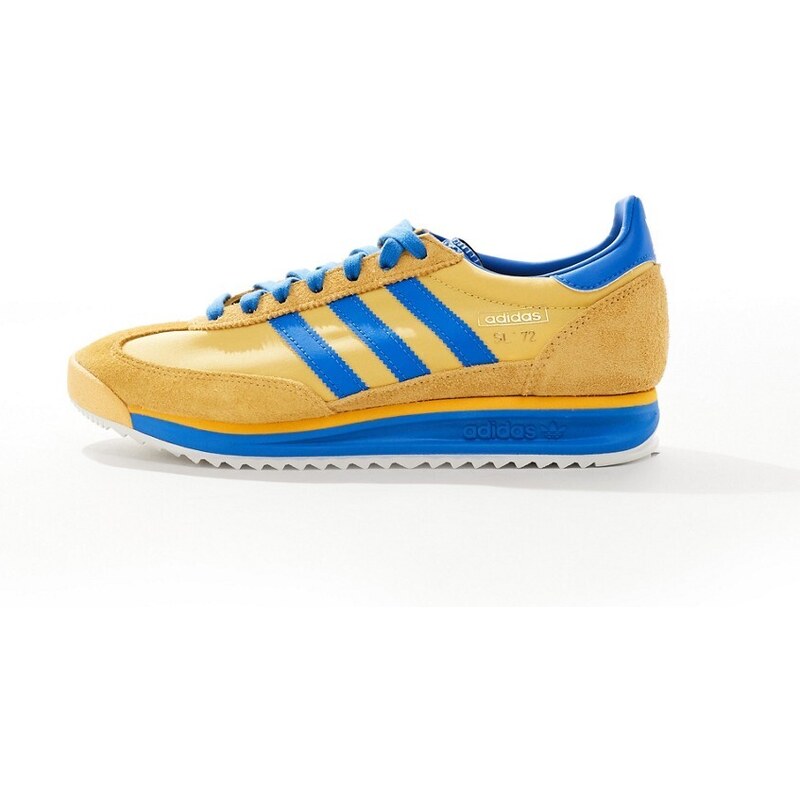 adidas Originals - SL 72 RS - Sneakers gialle e blu-Multicolore
