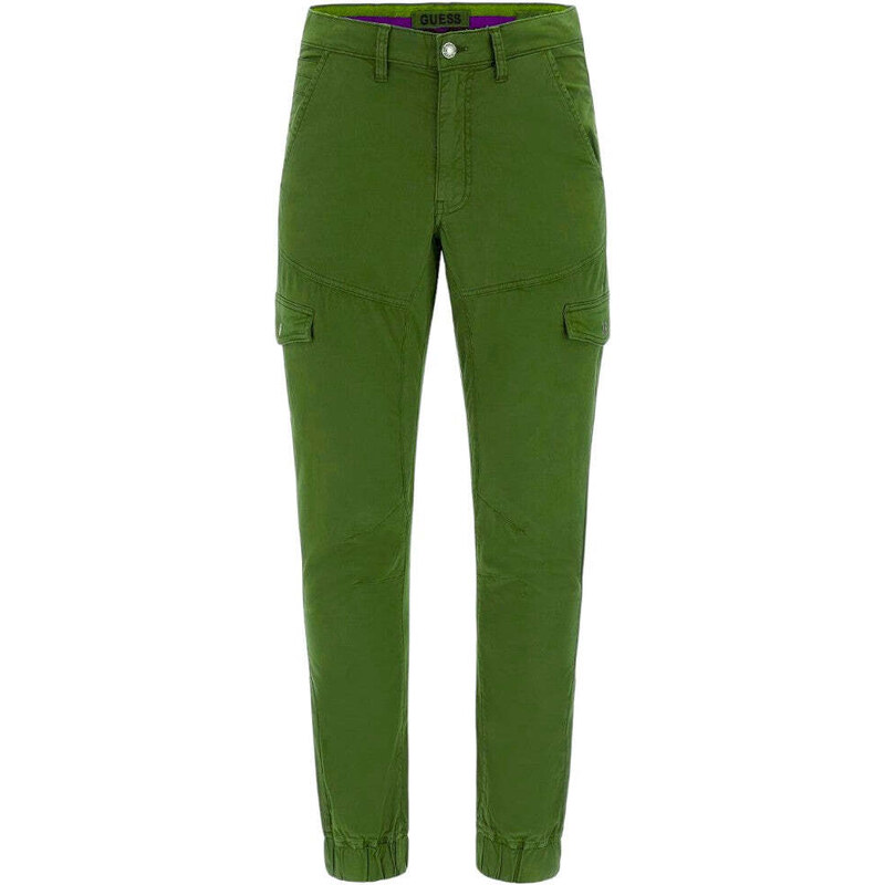 Guess pantalone cargo verde oliva New Kombat M4RB17 WFYSA