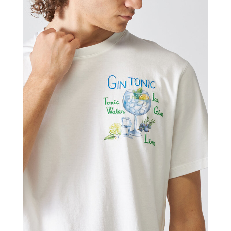 Mc2 Saint Barth Classic T-Shirt Bianca Gin Tonic