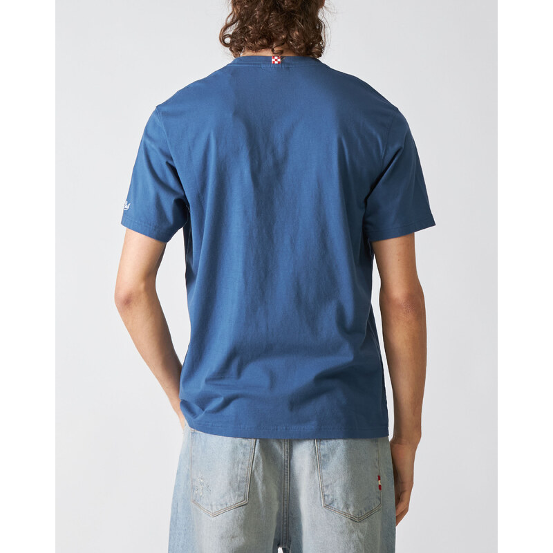 Mc2 Saint Barth T-Shirt Portofino Blu Bocciato Pure all’Alcol Test