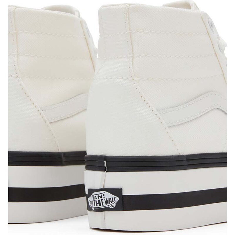 Vans scarpe da ginnastica SK8-Hi Tapered Stackform donna colore bianco VN000CN5YB21
