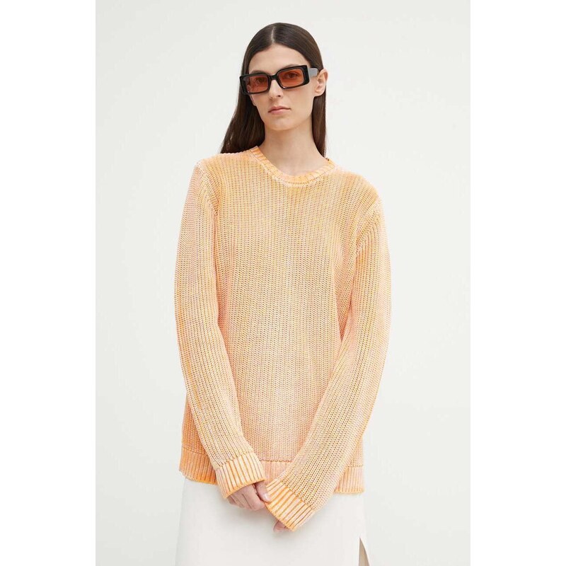 Résumé maglione in cotone AtlasRS Knit Pullover Unisex colore arancione 20371116