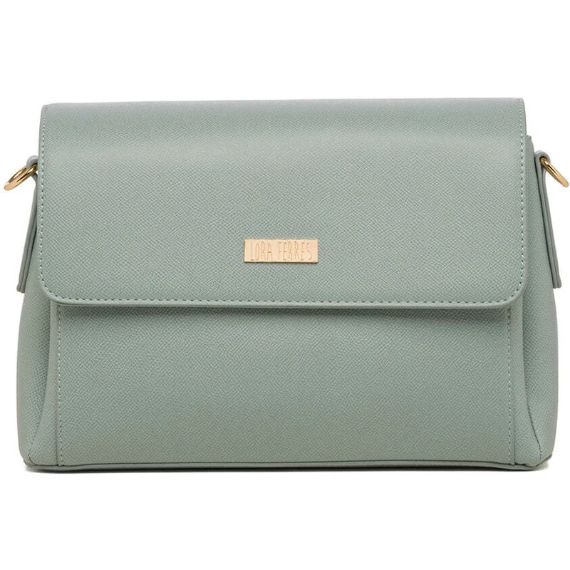 Borsa a tracolla azzurra da donna Lora Ferres