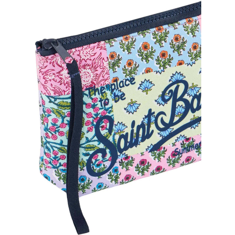 Mc2 Saint Barth Pochette Aline In Scuba Con Fantasia Tropicale ALIN001/02156L