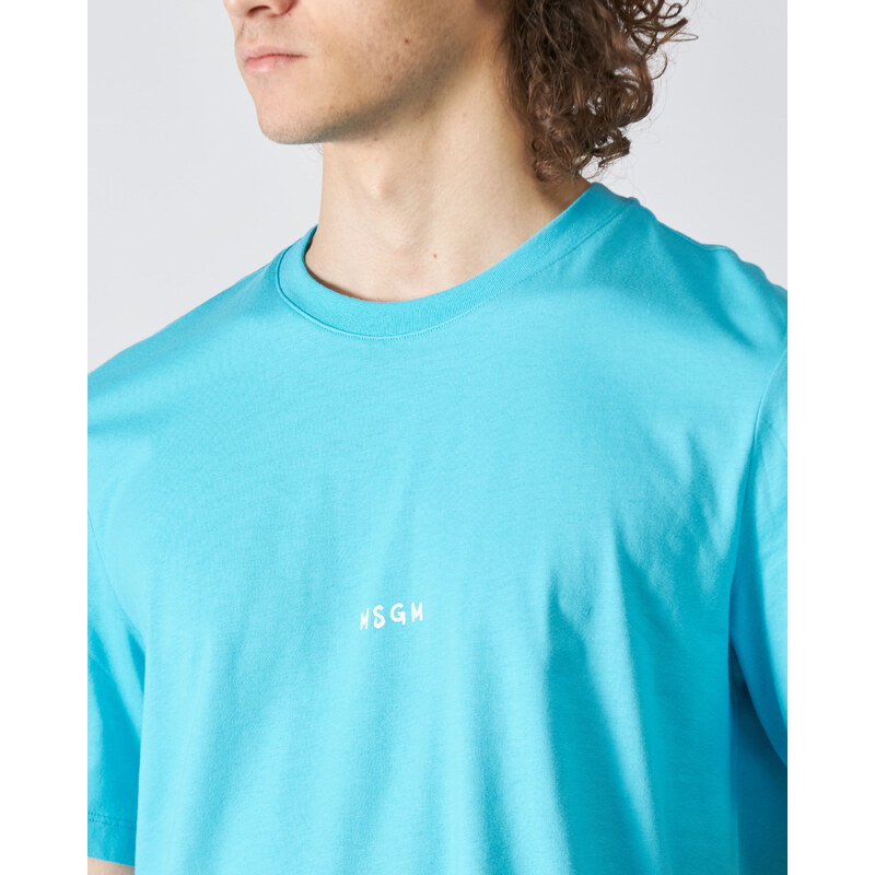 MSGM T-Shirt Azzurra