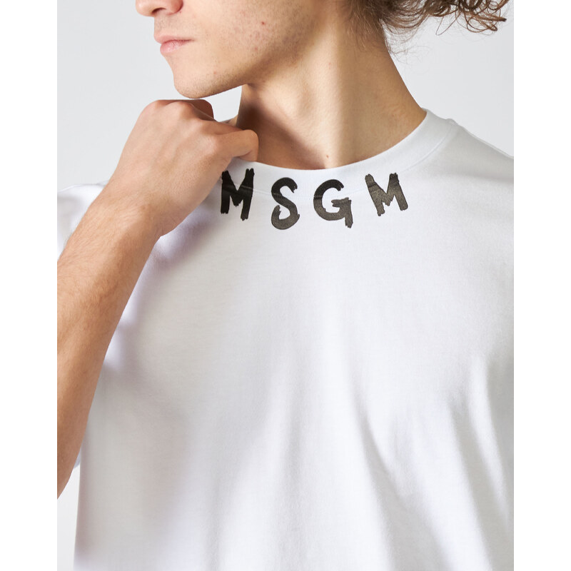 MSGM T-Shirt Bianca